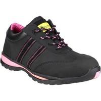 amblers safety fs47 womens shoes trainers in black