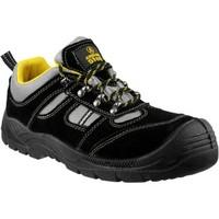 amblers safety fs111 womens shoes trainers in black