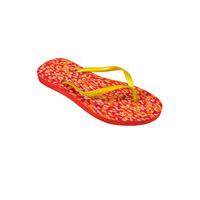 Amazonas Enjoy Leopard Pink, Orange and Gold Woman Flip-Flops