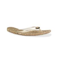 Amazonas Fun Luxury Flip Flop eco Juta Women Beige