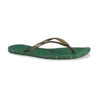 amazonas eco fun flip flop eco juta women kakhi