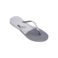 Amazonas White and Grey Woman Flip-Flops Fun