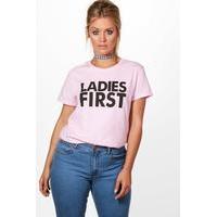 Amber Ladies First T-Shirt - pink