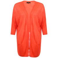 Amara Reya Wild Buckwheat orange cardigan