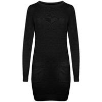 amara reya laura black jumper dress