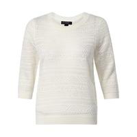 Amara Reya Clover White Jumper