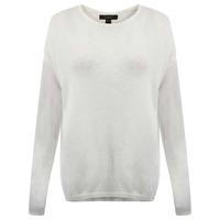 Amara Reya Wisteria white lightweight jumper