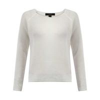 Amara Reya Water Lily white jumper