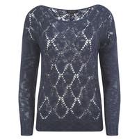 amara reya black medic navy jumper