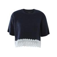 Amara Reya Veronica navy jumper