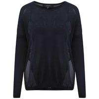 Amara Reya Witch Hazel navy jumper