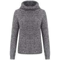 Amara Reya Agathe knitted jumper in dark grey