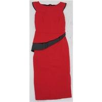 Amy Childs: Size 10: Red & black body-con dress
