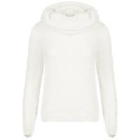 Amara Reya white jumper