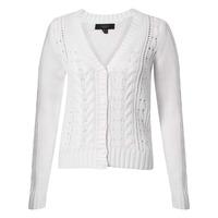 Amara Reya Cinquefoil white cardigan