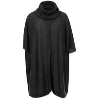 Amara Reya Charli dark grey poncho