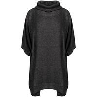 Amara Reya Camilla dark grey poncho