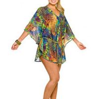 Amalfi Tan Through Poncho