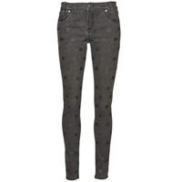 american retro helena womens skinny jeans in grey