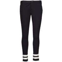 american retro marly womens cropped trousers in black