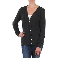 American Apparel UNISEX TRI BLEND RIB CARDIGAN women\'s Cardigans in black