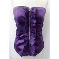 Amisu - Size: M - Purple - Bustier