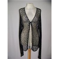 Amaranto - Size: L - Black - Cardigan