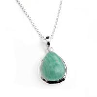 Amazonite Green Gemstone Pendant