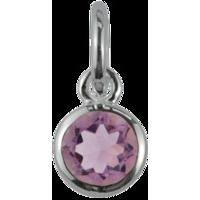 Amethyst Charm - February Birthstone