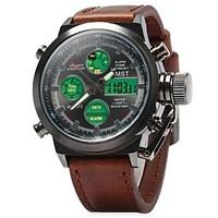 AMST Men\'s Watches Quartz Digital Watch Alarm Stopwatch Sports Military Watch Male Casual Wristwatches Clocks Wrist Watch Cool Watch Unique Watch