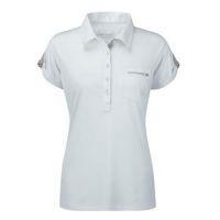 amaya ladies polo shirt white