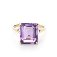 Amethyst Ring 6.5ct in 9ct Gold