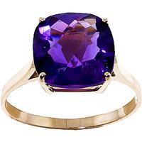 Amethyst Rococo Ring 3.6ct in 9ct Gold