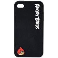 Angry Birds Rubber Drop Black Cover for iPhone 4S