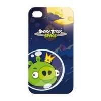 Angry Birds Space Hard Clip-On Case Cover for iPhone 4/4S - Green King Pig