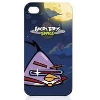 Angry Birds Space Hard Clip-On Case Cover for iPhone 4/4S - Purple Lazer Bird