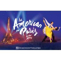 an american in paris theatre tickets dominion theatre london