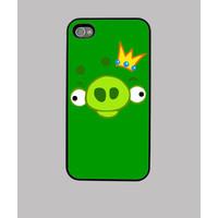 angry birds green king pig