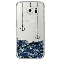 Anchor Pattern Soft Ultra-thin TPU Back Cover For Samsung GalaxyS7 edge/S7/S6 edge/S6 edge plus/S6/S5/S4