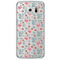 Animal Flamingos Pattern Soft Ultra-thin TPU Back Cover For Samsung GalaxyS7 edge/S7/S6 edge/S6 edge plus/S6/S5/S4