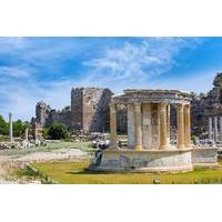 Ancient cities of Side and Aspendos and Kursunlu Waterfall from Alanya