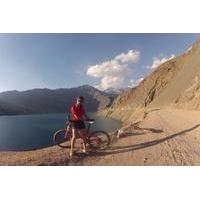 Andes Mountain Bike Tour at Embalse El Yeso from Santiago