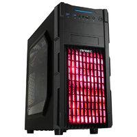 Antec GX-200 USB3 Vented Fascia Red Led Front Fans Midi Gaming Case