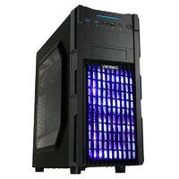 antec gx 200 usb3 vented fascia blue led front fans midi gaming case