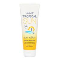 anovia tropical sun spf8 sun lotion 100ml