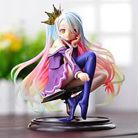 Anime Action Figures Inspired by No Game No Life Shiro PVC 15 CM Model Toys Doll Toy