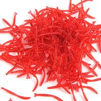 anmuka soft bait smell red worm lures004 g 200 pcs 20mm2mm2mm fishing  ...