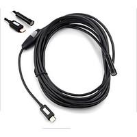 Android Endoscope USB 7mm Android Endoscope 6 LED IP66 Waterproof Camera USB Endoscope 2M Android OTG CCTV camera