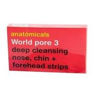 Anatomicals. World Pore 3. Nose, Forehead and Chin Strips