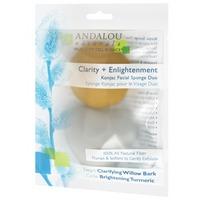 Andalou Clarity + Enlightenment Konjac Facial Sponge Duo